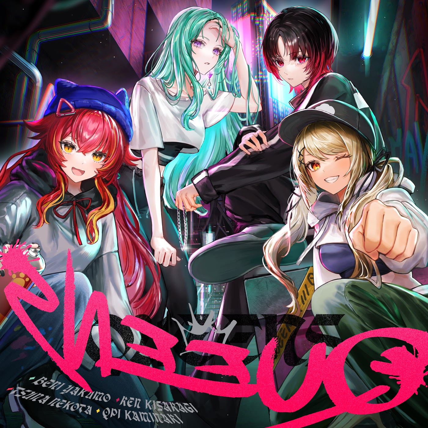 Beni Yakumo, Ren kisaragi, Tsuna Nekota, Qpi Kaminari - Queens.mp3