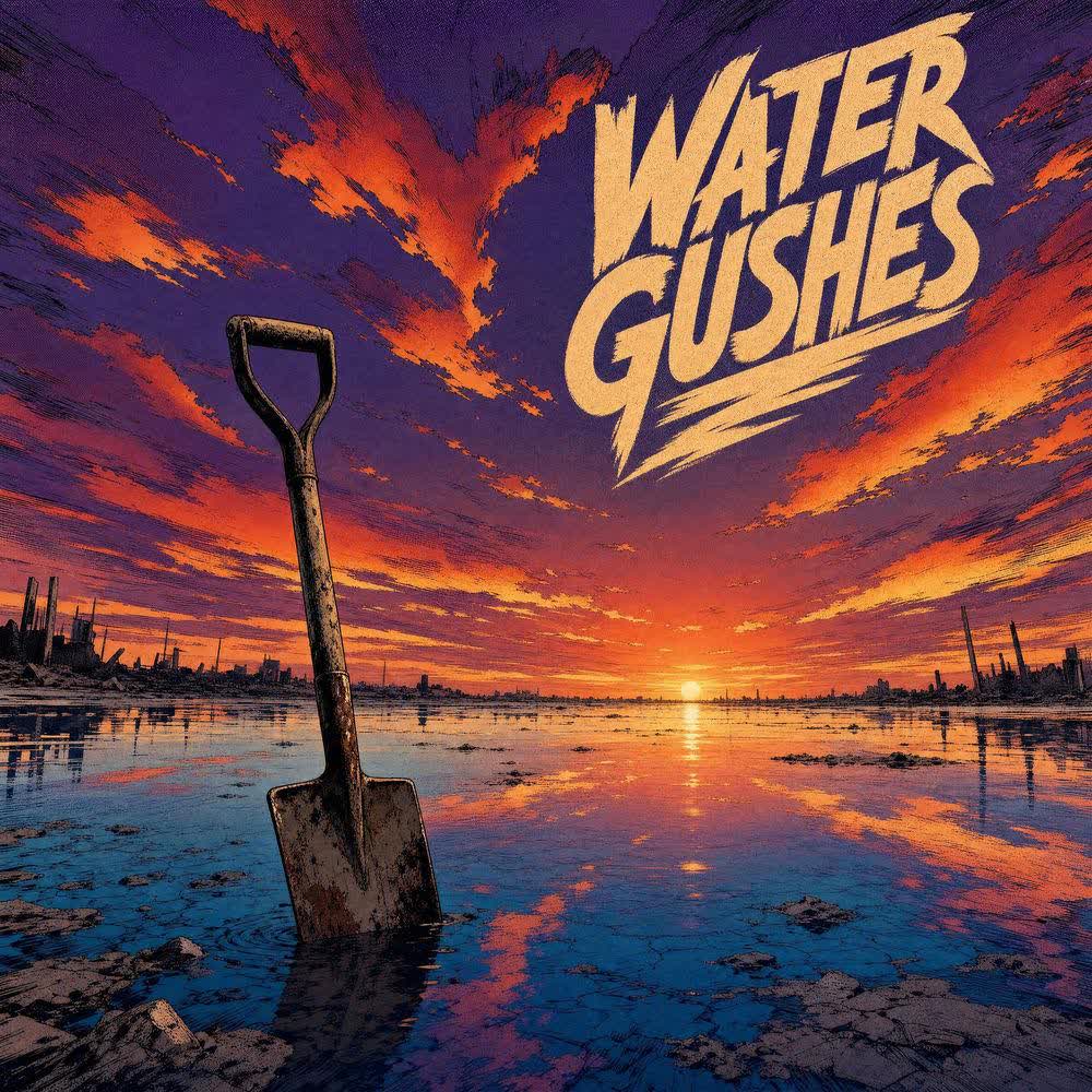 water gushes by W24